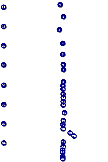 Headdress Logo Poster Front Field Markers