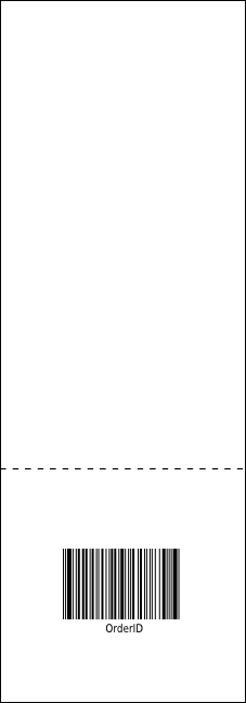 Ice Cream Event Ticket Product Back