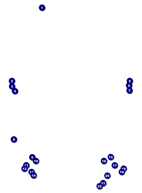 Sixties Flyer Front Field Markers