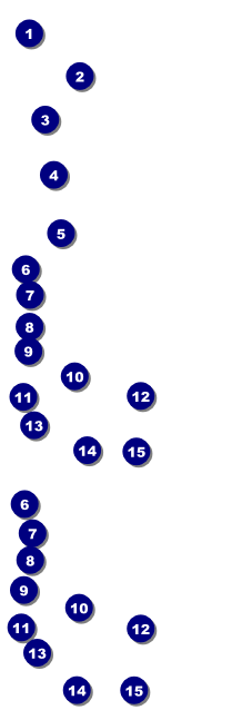 All Purpose Blue Reserved Event Ticket Front Field Markers