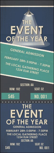 All Purpose Lights Reserved Event Ticket Product Front