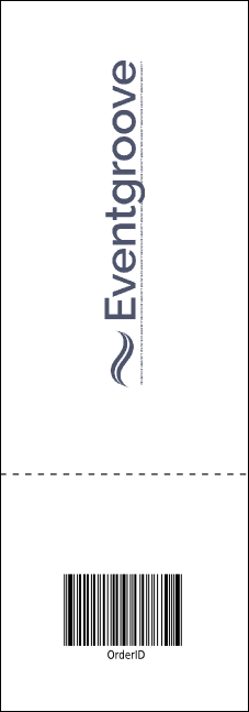 Animal Print Reserved Event Ticket Product Back