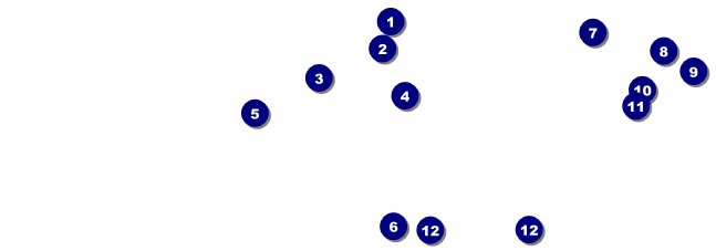 Pumpkin Patch Event Ticket Front Field Markers