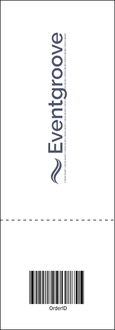 Football Purple Reserved Event Ticket Product Back