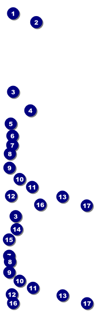 Football Purple Reserved Event Ticket Front Field Markers