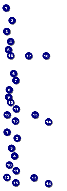 Guitar and Banjo Reserved Event Ticket Front Field Markers