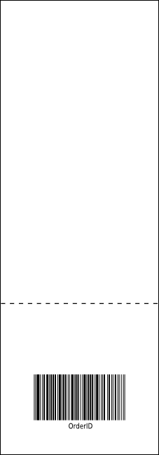 All Purpose Retro Reserved Event Ticket Product Back