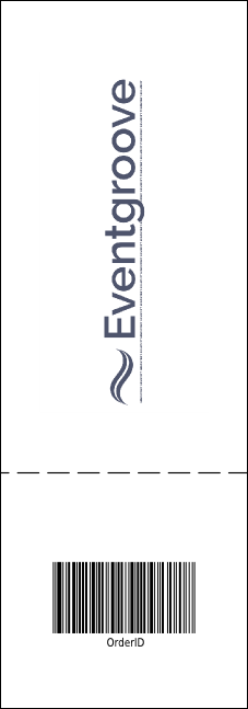 Big Heart White Reserved Event Ticket Product Back