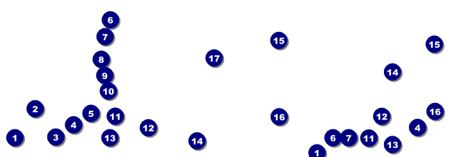 Blue Image Reserved Event Ticket Front Field Markers