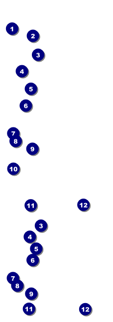 All Purpose Building and Streetlights Event Ticket Front Field Markers