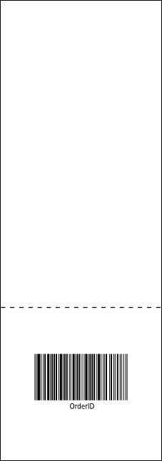 Fall Simple Event Ticket Product Back