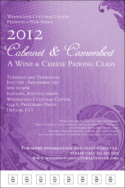 Year Classic Purple Poster Poster Product Front