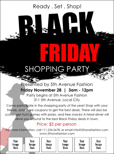 Black Friday 2016 Image Flyer