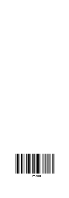 Dance Recital Reserved Event Ticket Product Back