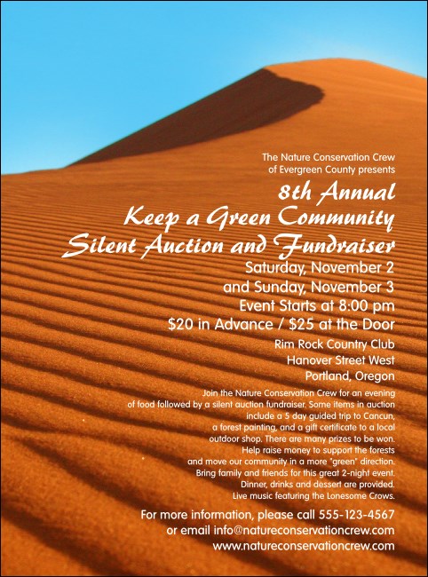 Nature Series - Desert Flyer Product Front