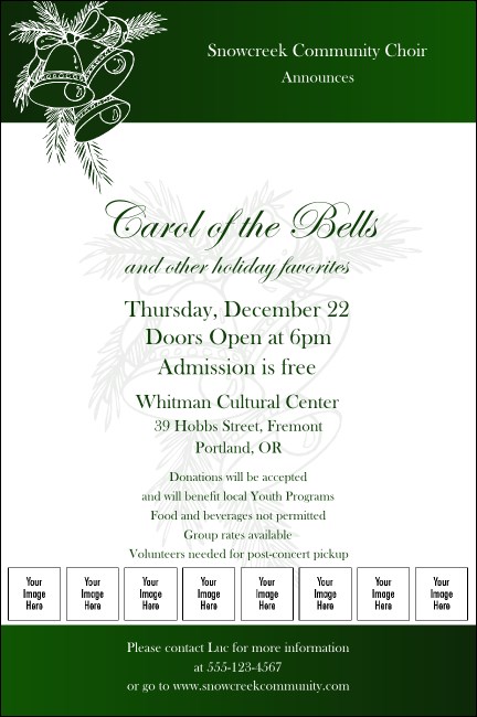 Christmas Bells Poster Product Front