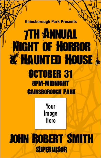 Spider Web VIP Event Badge Medium