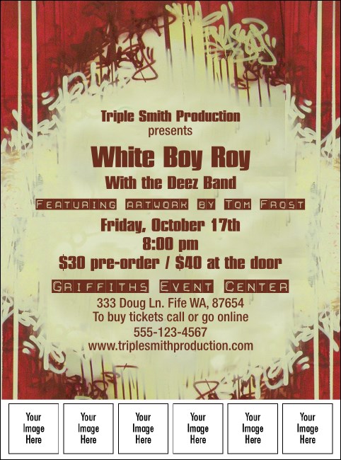 Hip Hop Image Flyer Product Front