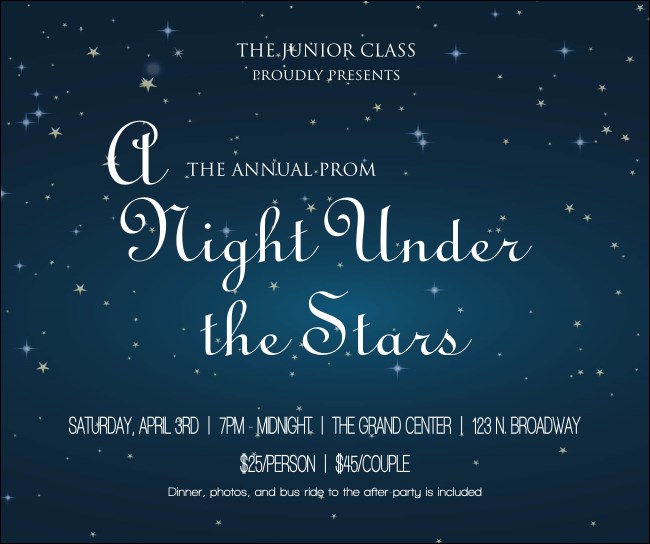 Star Theme Facebook Post