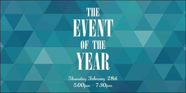 All Purpose Blue Twitter Ad