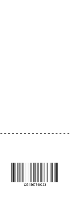 Abstract QR Lights Event Ticket Product Back