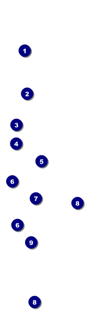 All Purpose Hex QR Event Ticket Front Field Markers