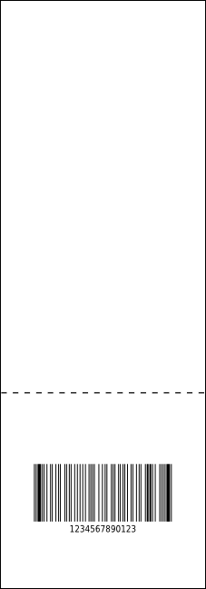 Bow Tie QR Event Ticket Product Back