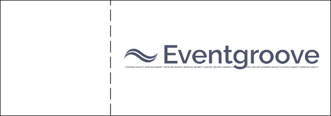 Masquerade Ball QR Event Ticket Product Back