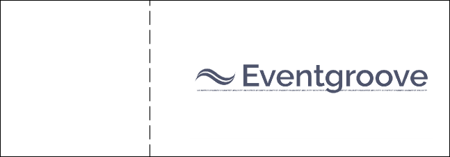 Triathlon QR Event Ticket Product Back