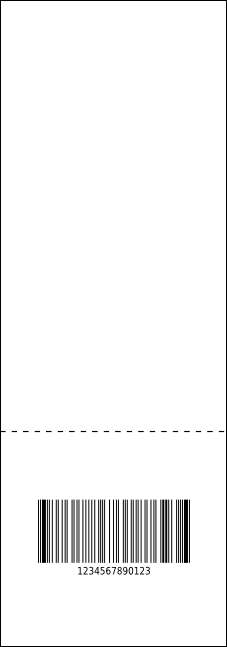 Wheat QR Event Ticket Product Back
