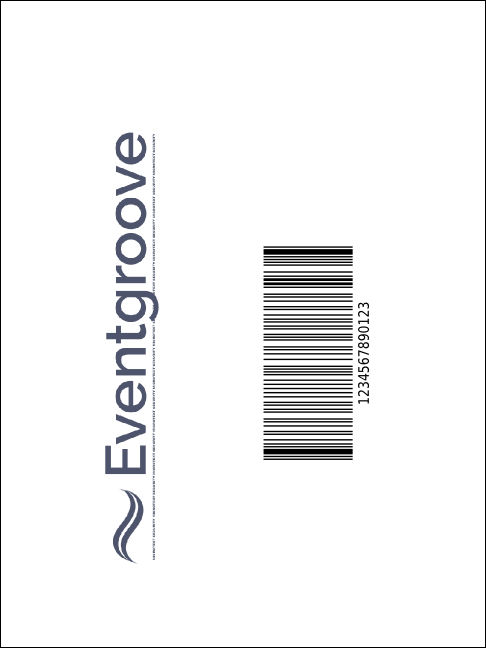 Abstract Lights Economy Event Badge Product Back