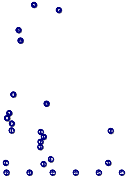 Sunrise Retro Logo Flyer Front Field Markers