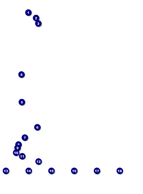 Retro Comic Book Logo Flyer Front Field Markers