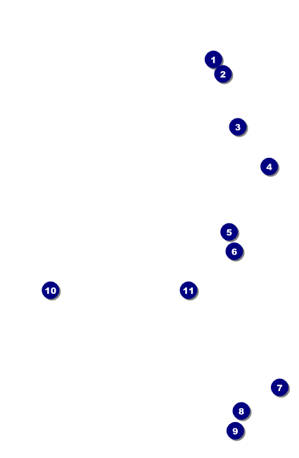 Classic Black Pinstripe VIP Event Badge Small Front Field Markers