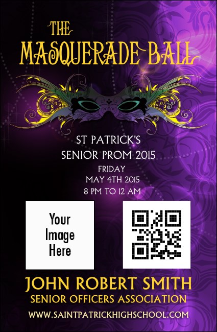 Masquerade VIP Event Badge Small VIP Event Badge Small Product Front