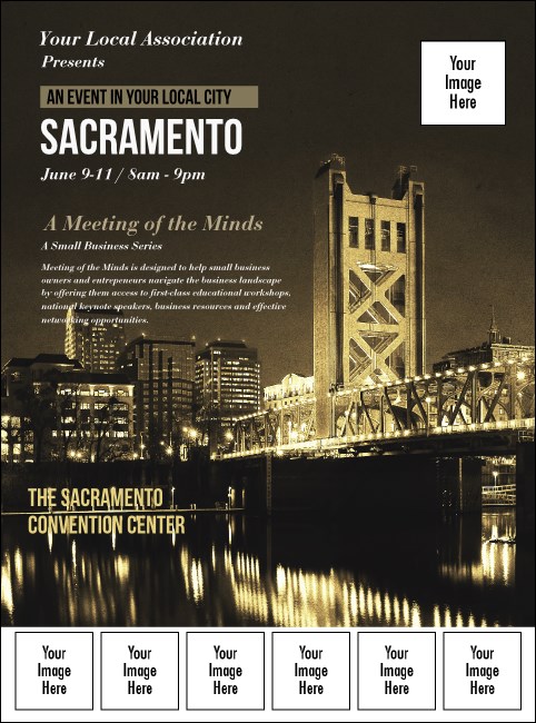 Sacramento Logo Flyer Product Front