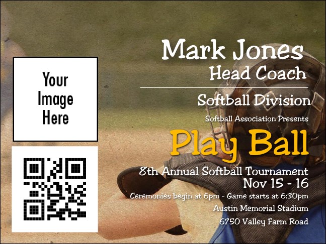 Youth Softball Economy Event Badge Economy Event Badge