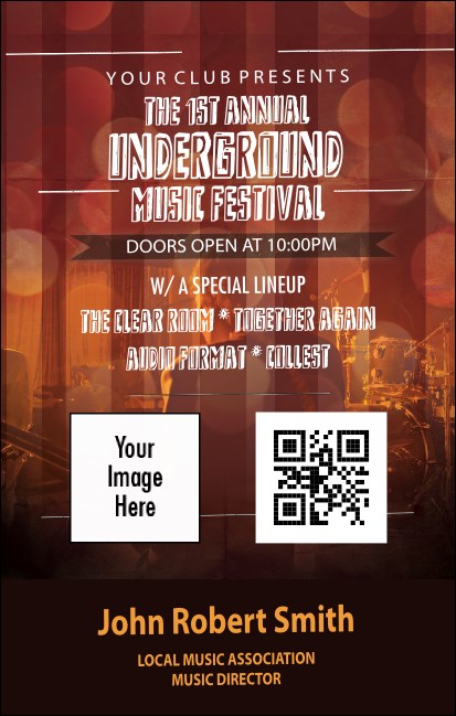 Alternative Music VIP Event Badge Medium