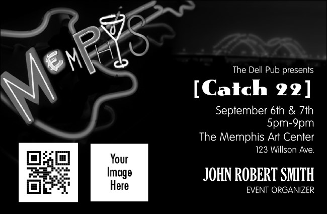 Memphis BW VIP Event Badge Small