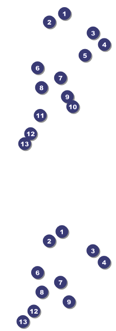 Florida General Admission Ticket Front Field Markers
