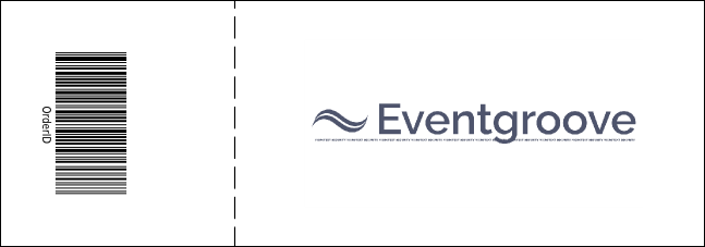 Year Fancy Event Ticket Product Back