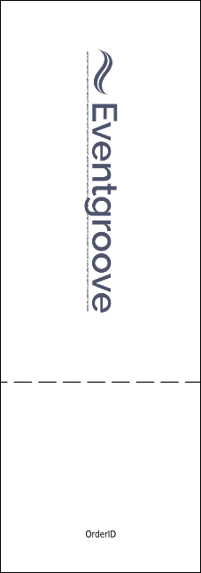 Softball Event Ticket Product Back