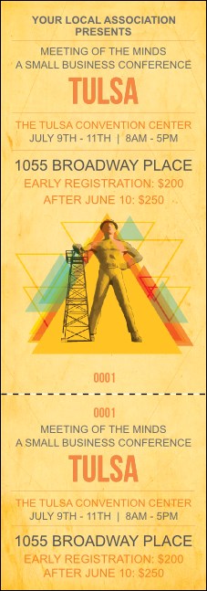 Tulsa Event Ticket