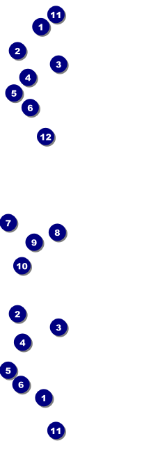 Sports Ticket Black & Yellow Front Field Markers