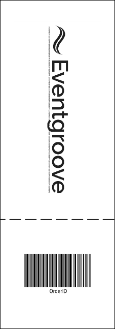 Volleyball General Admission Ticket 001 Product Back