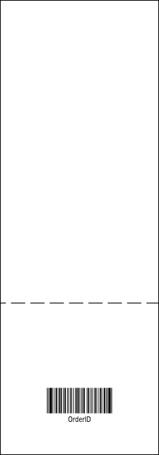 Wrestling General Admission Ticket 001 Product Back