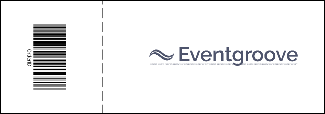 San Antonio General Admission Ticket with stub Product Back