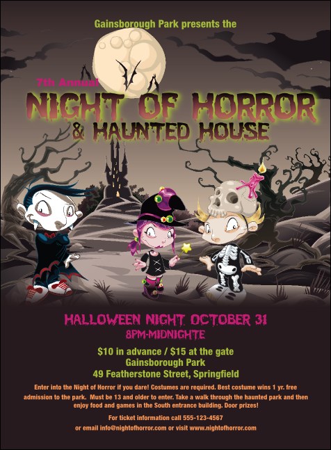 Costume Kids Invitation Product Front