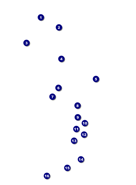 Swing Dance Invitation Front Field Markers