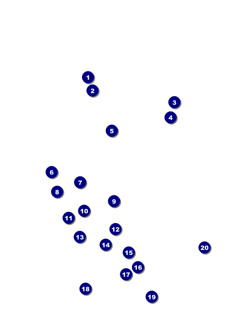 Calgary Invitation Front Field Markers